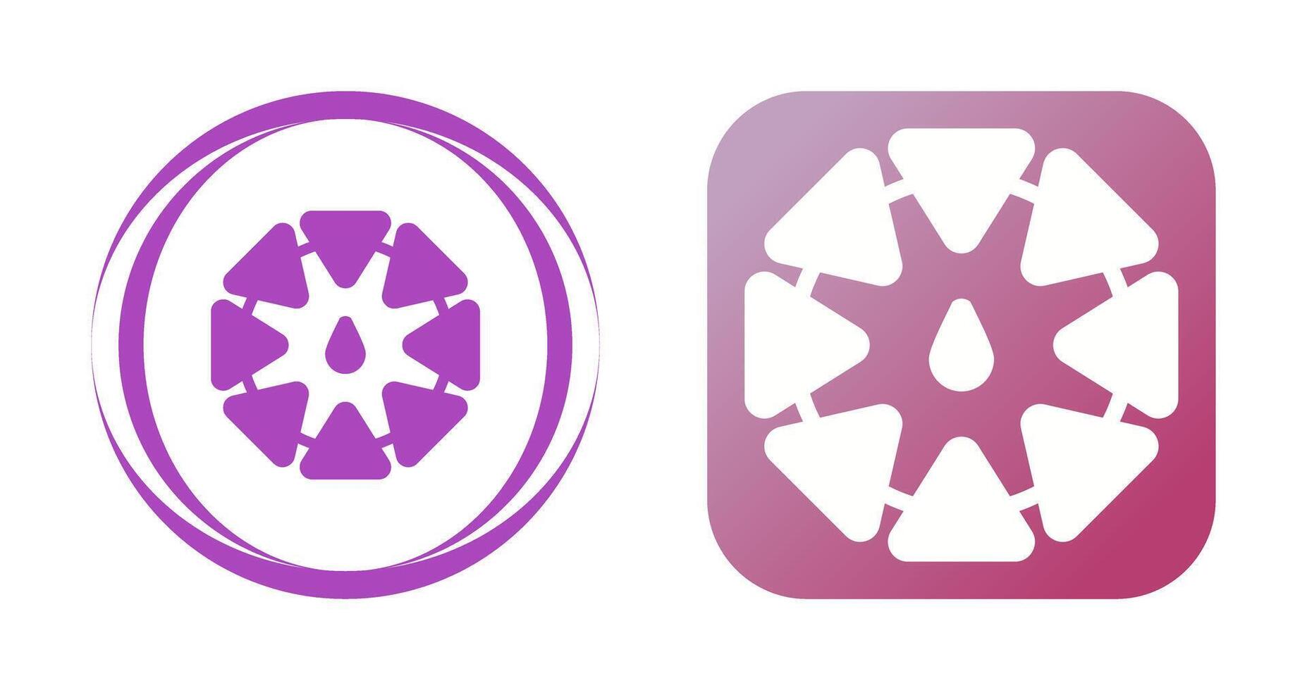 Color Wheel Vector Icon