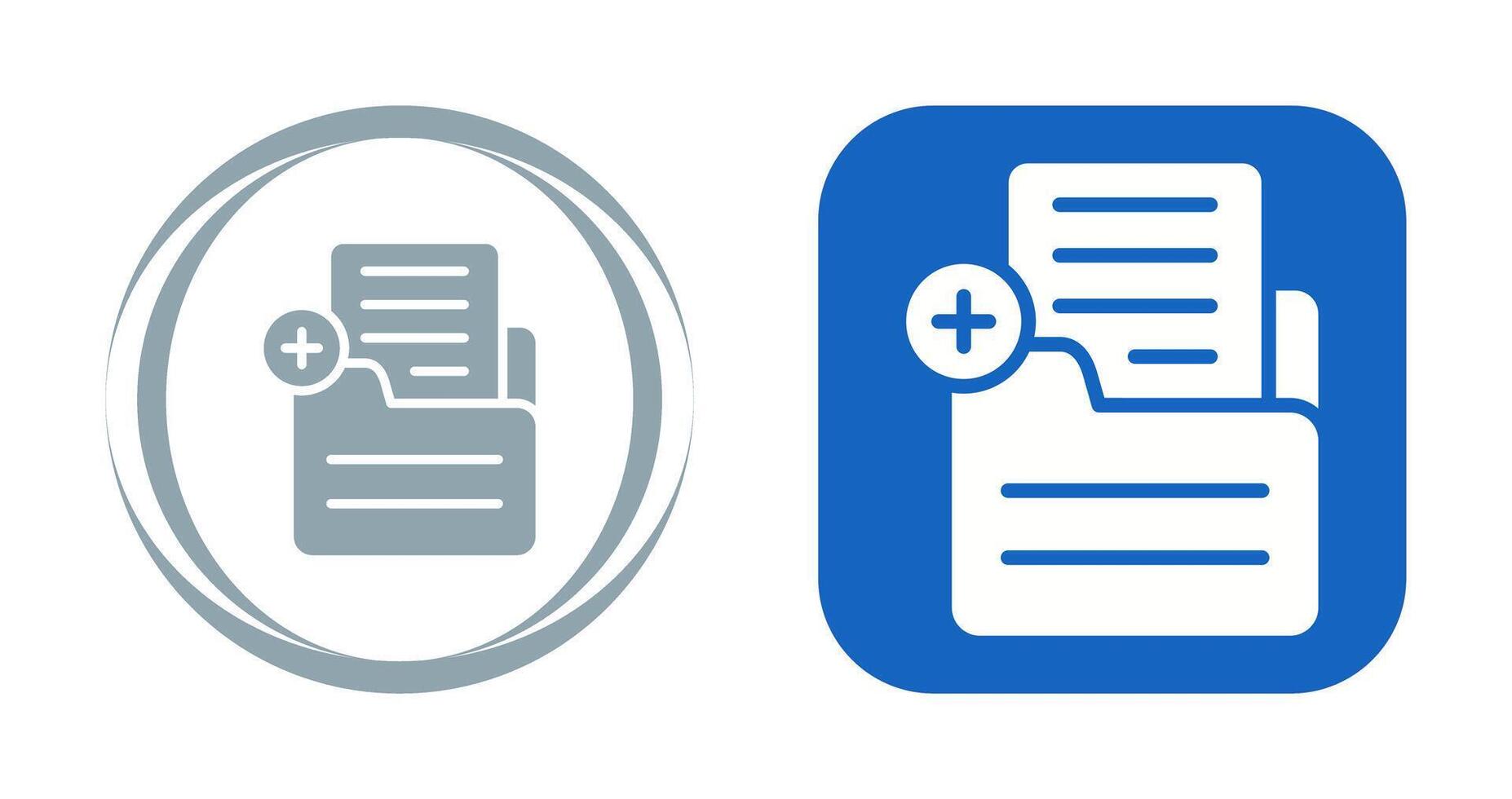Document Add Vector Icon