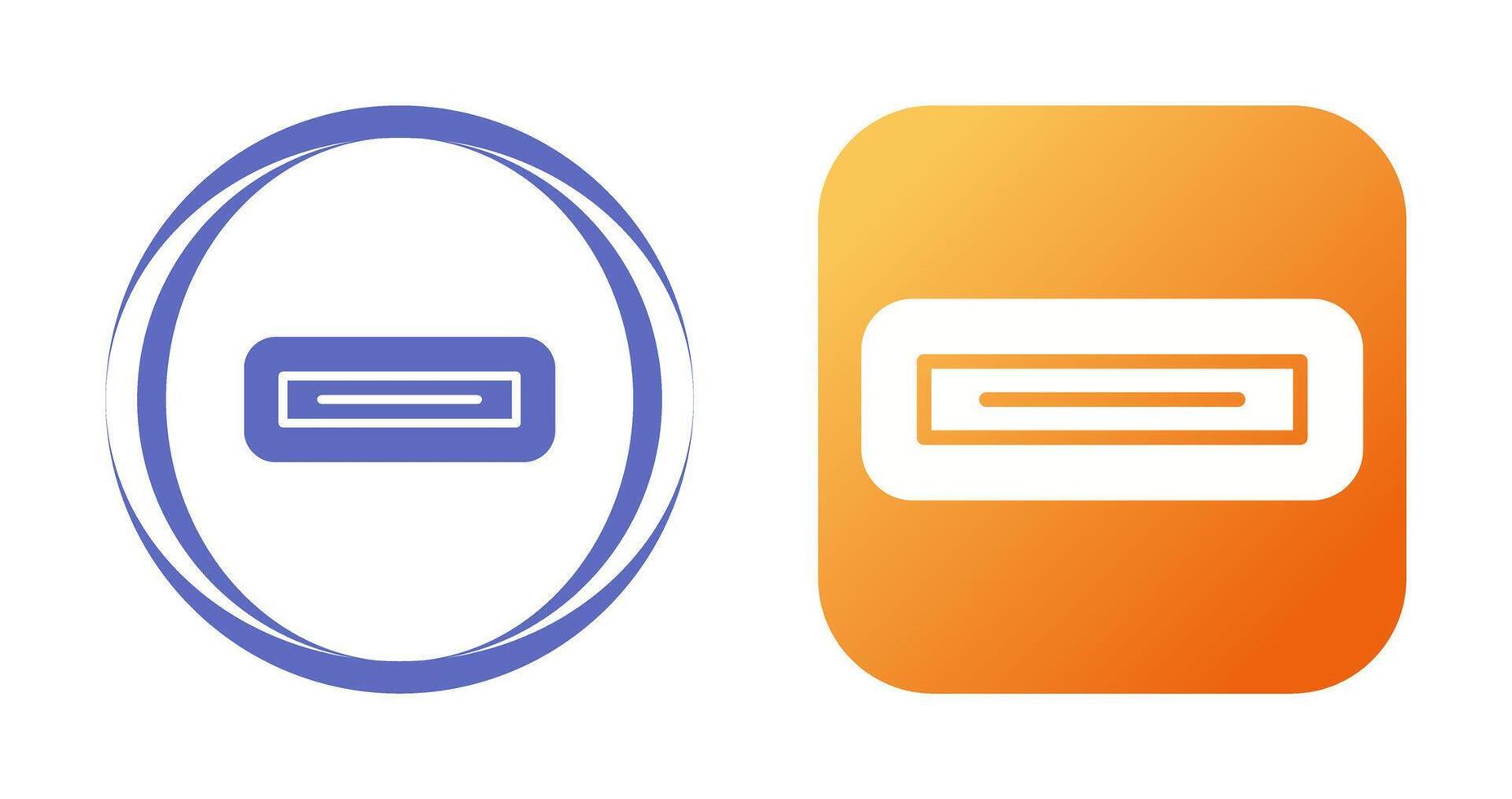 USB Port Vector Icon