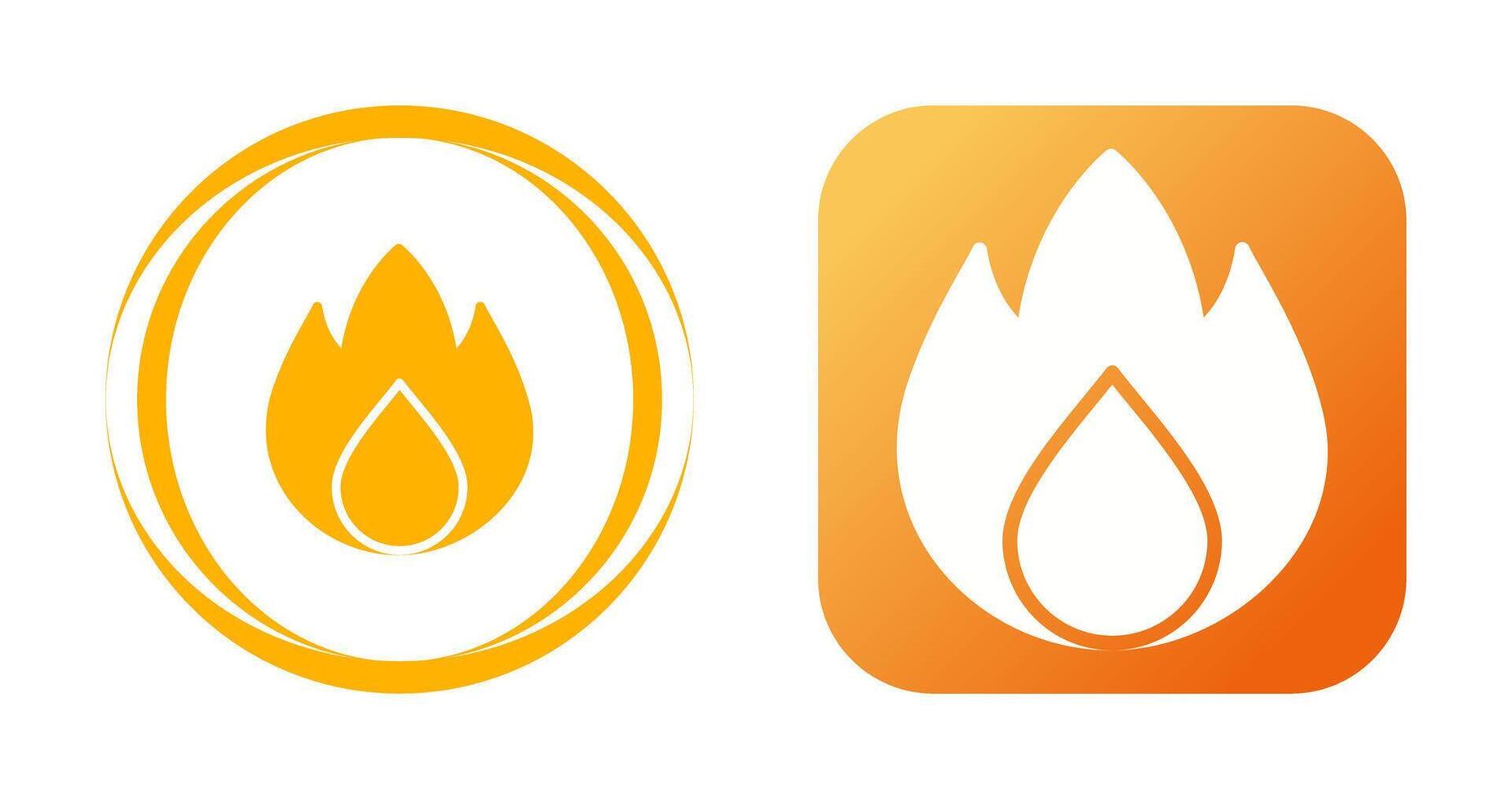 Flame Vector Icon