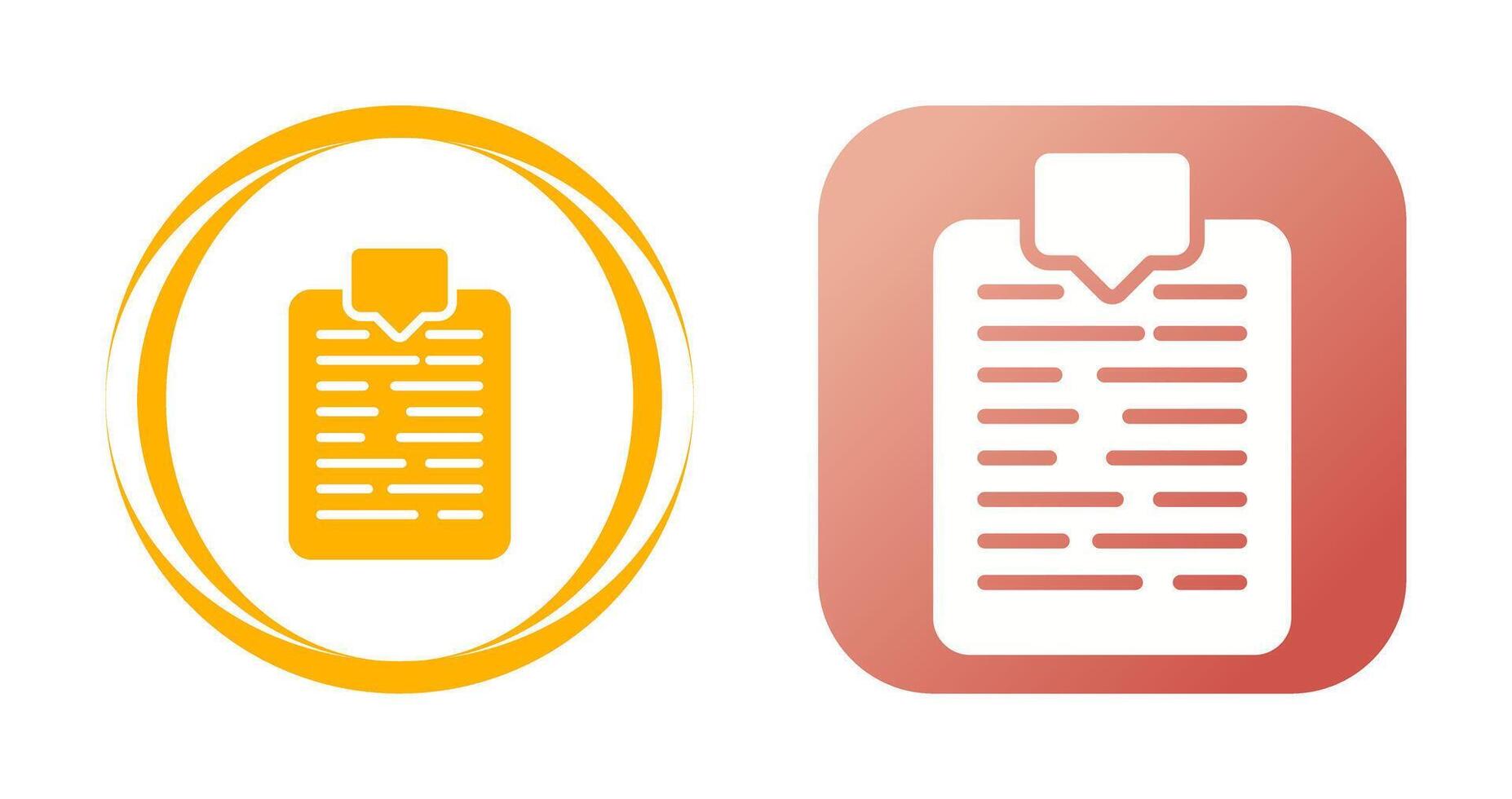 Document Tagging Vector Icon