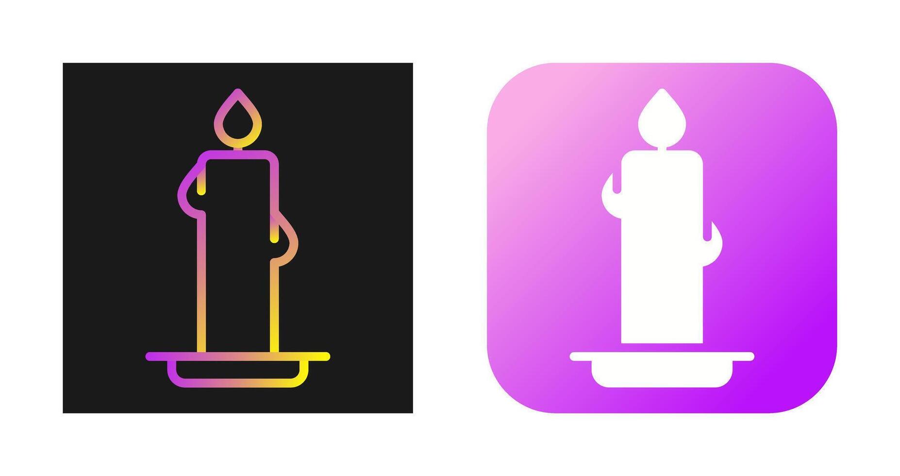 Candle Vector Icon
