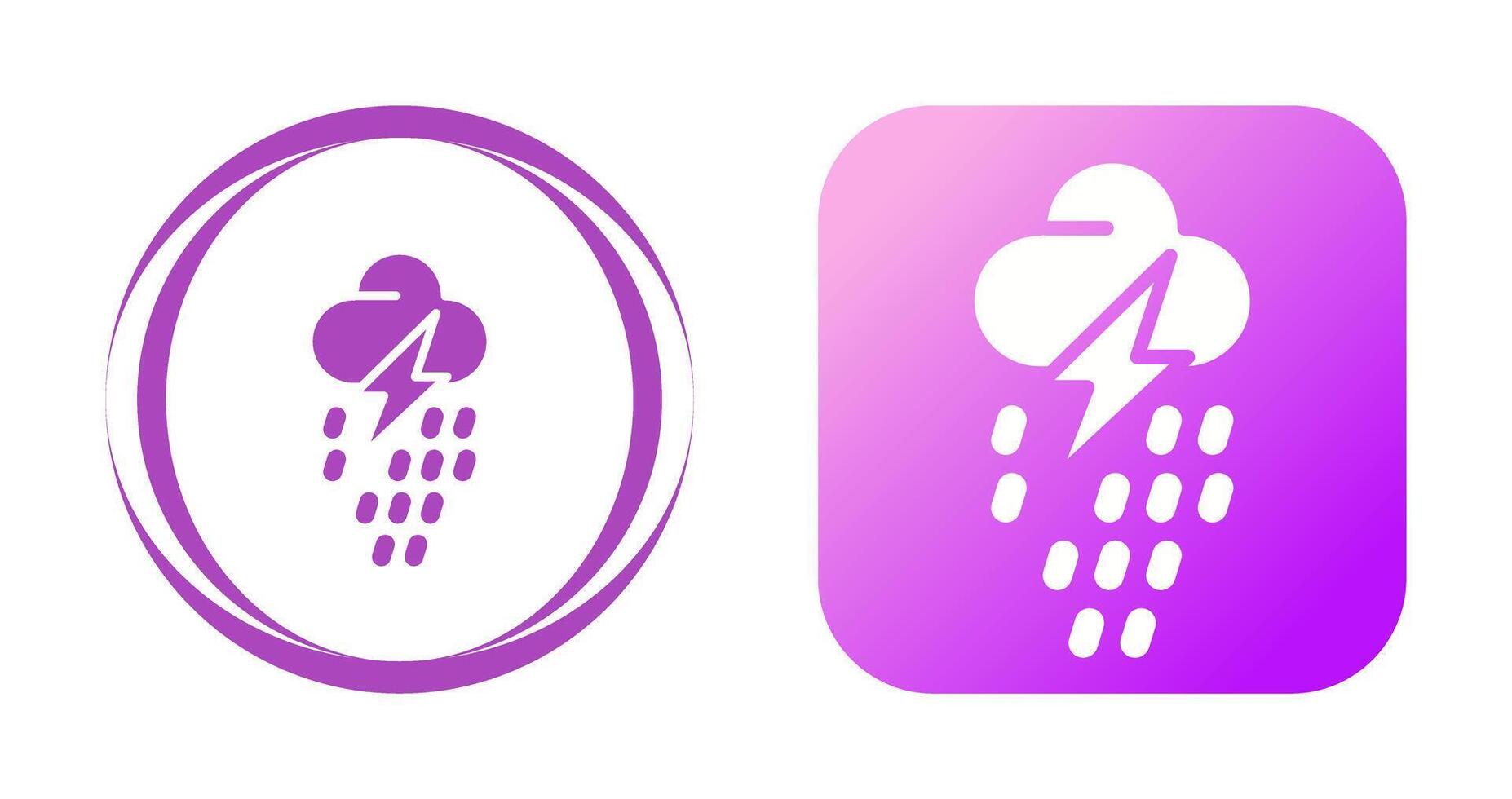 Storm Vector Icon