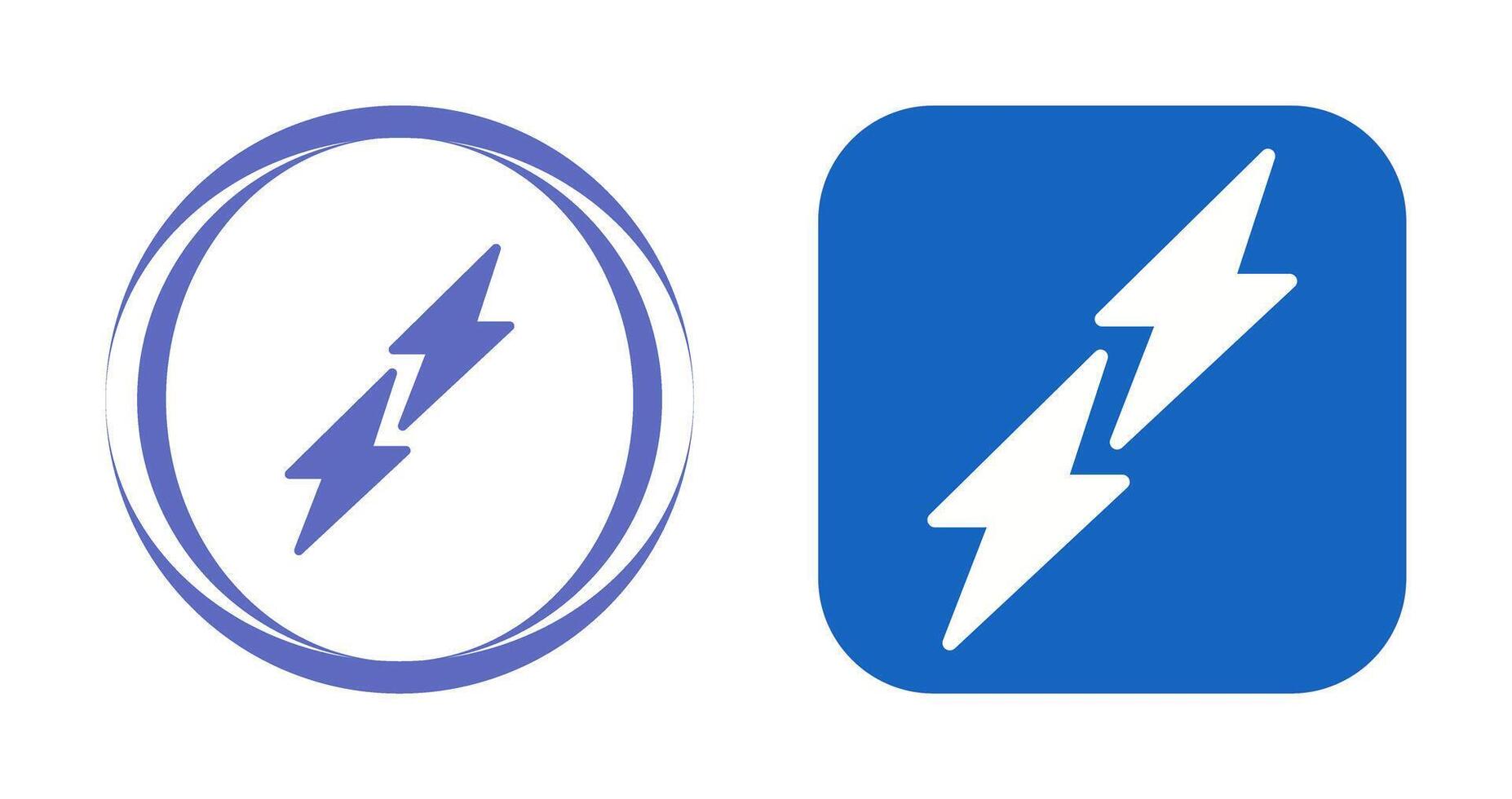 Lightning Vector Icon