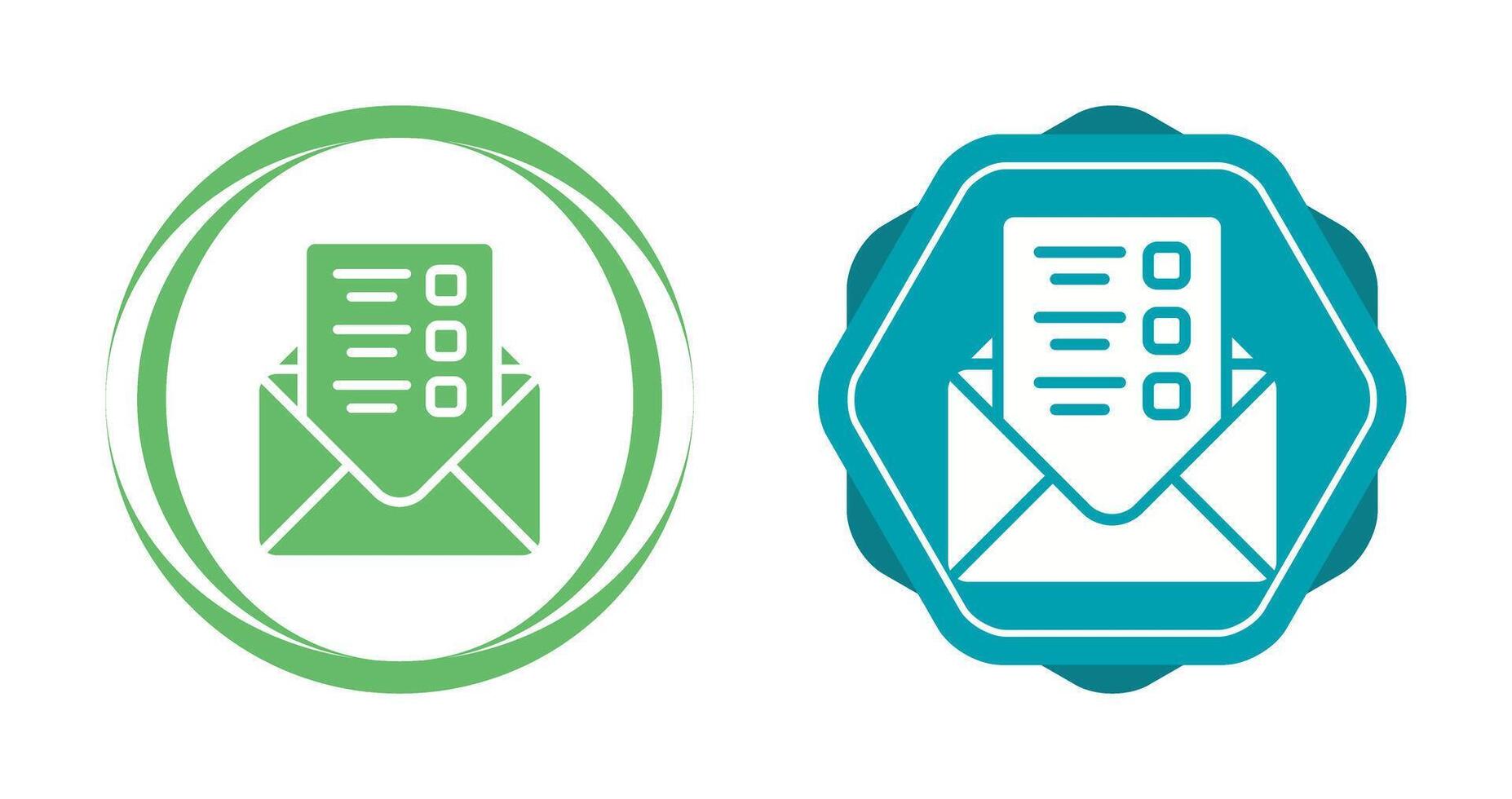 Mailing Lists Vector Icon