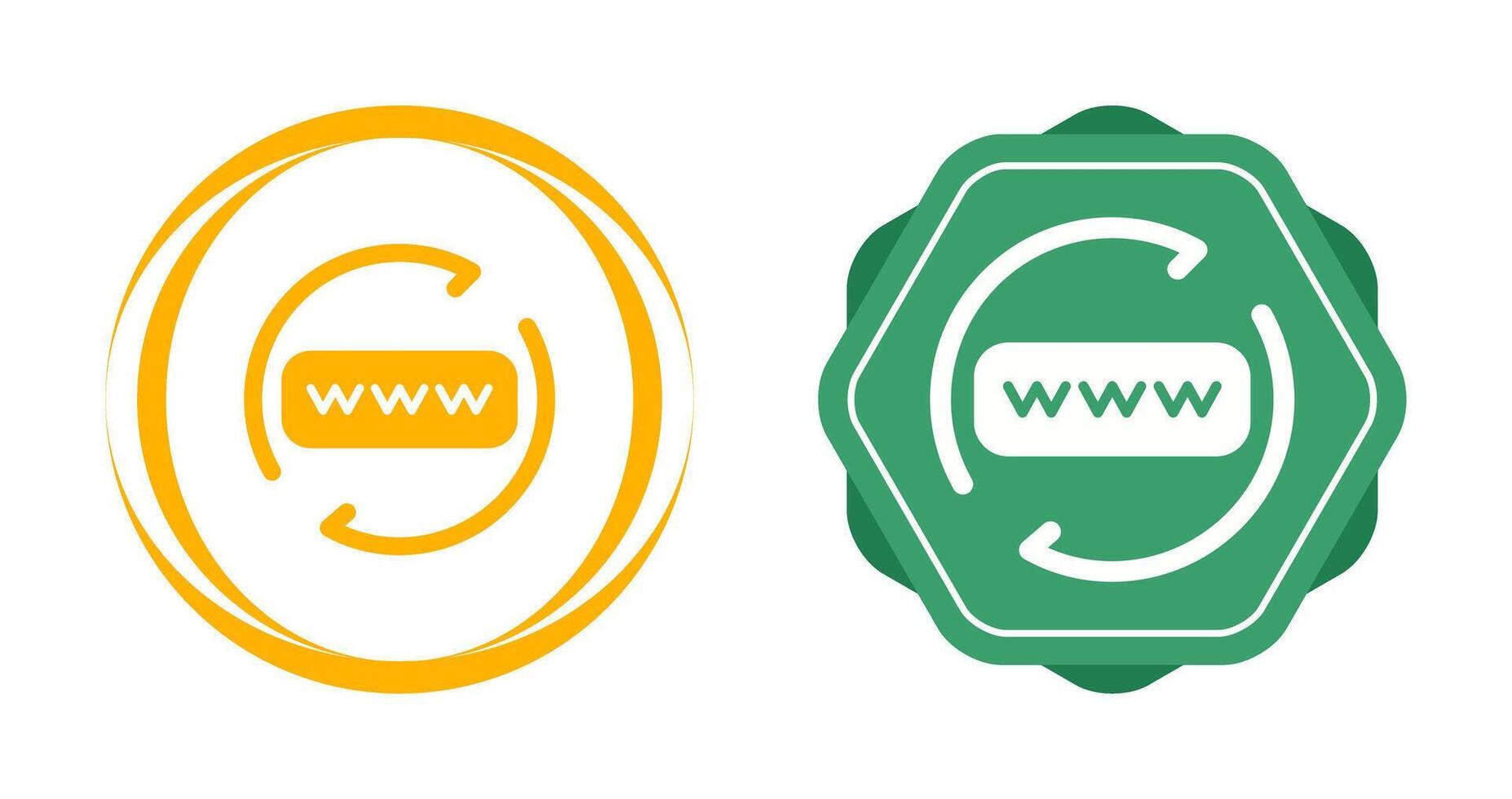 Domain Renewal Vector Icon