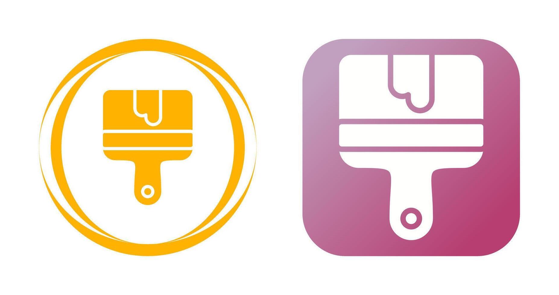 Paint Brush Vector Icon
