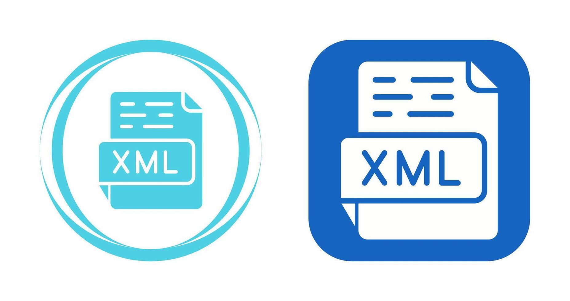 XML Vector Icon