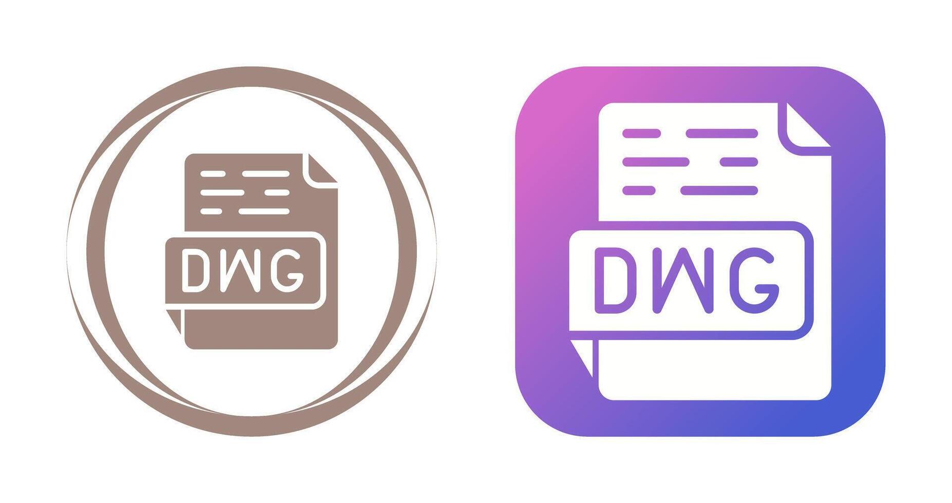 DWG Vector Icon