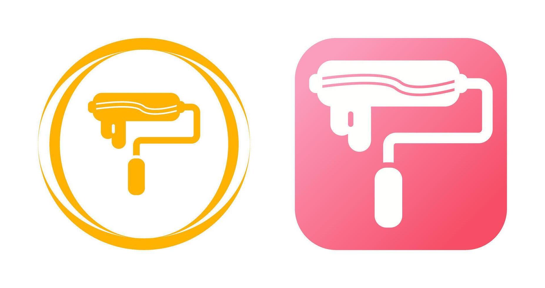 Paint Roller Vector Icon