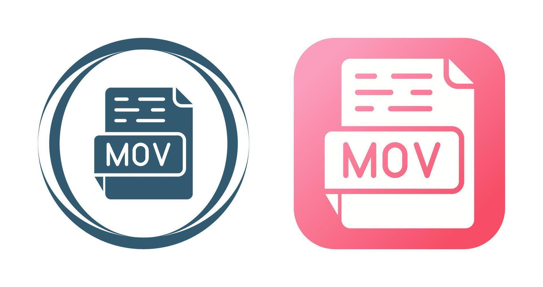 MOV Vector Icon