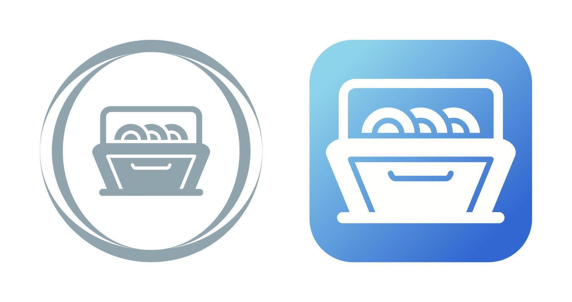 Dishwasher Vector Icon