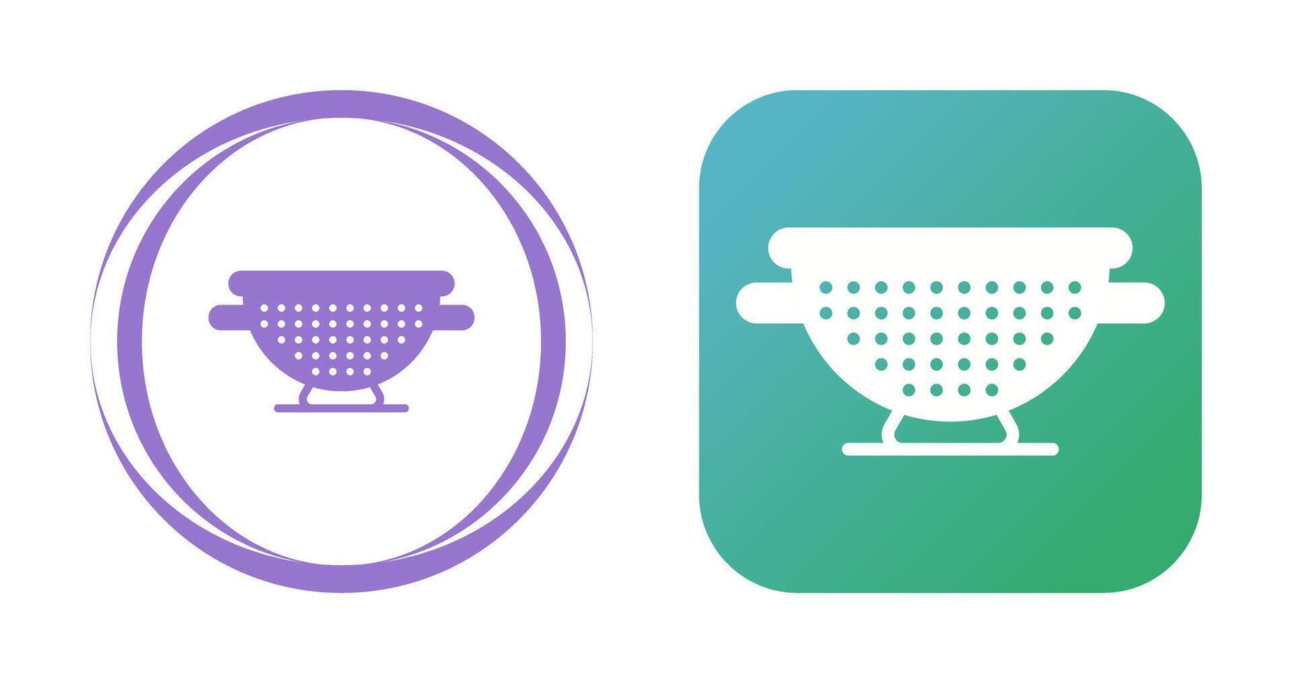 Colander Vector Icon
