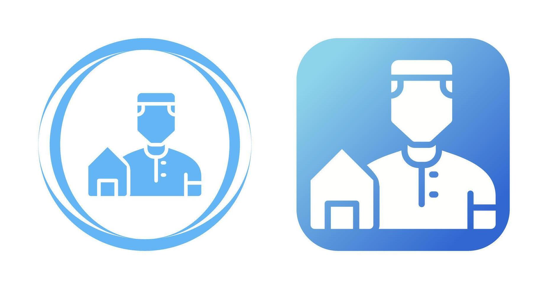 House Owner Vector Icon