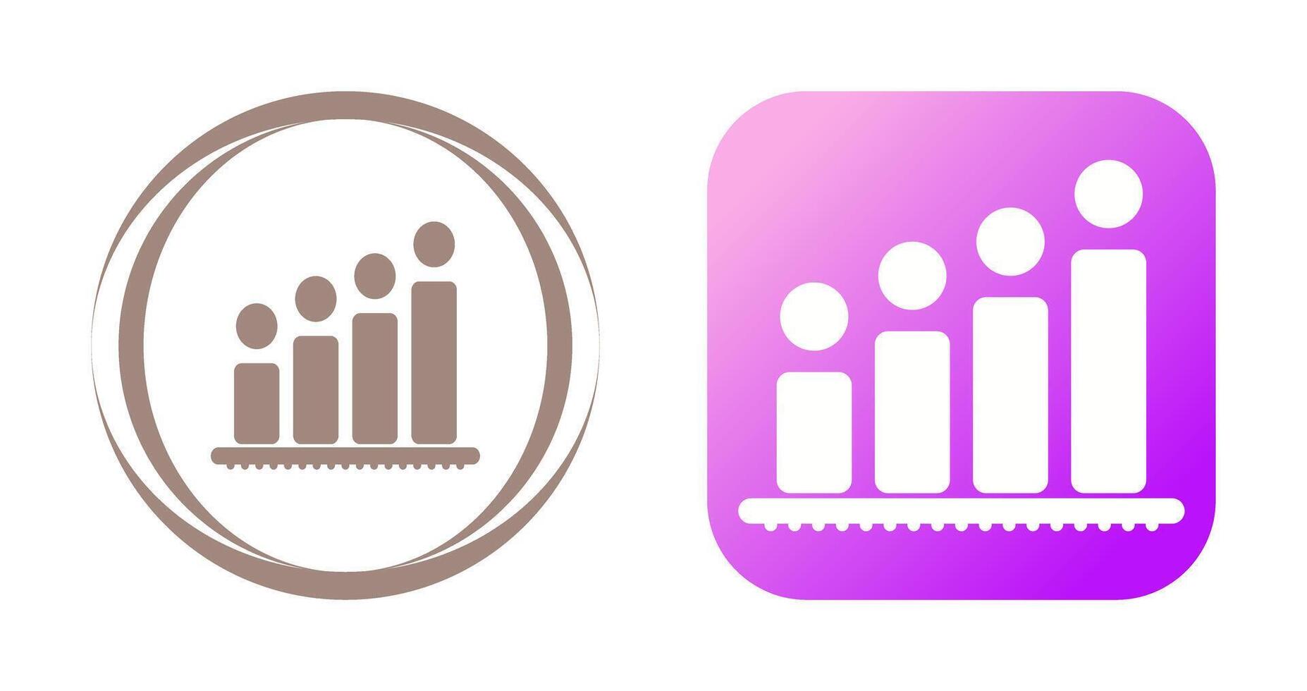 Bar Chart Vector Icon