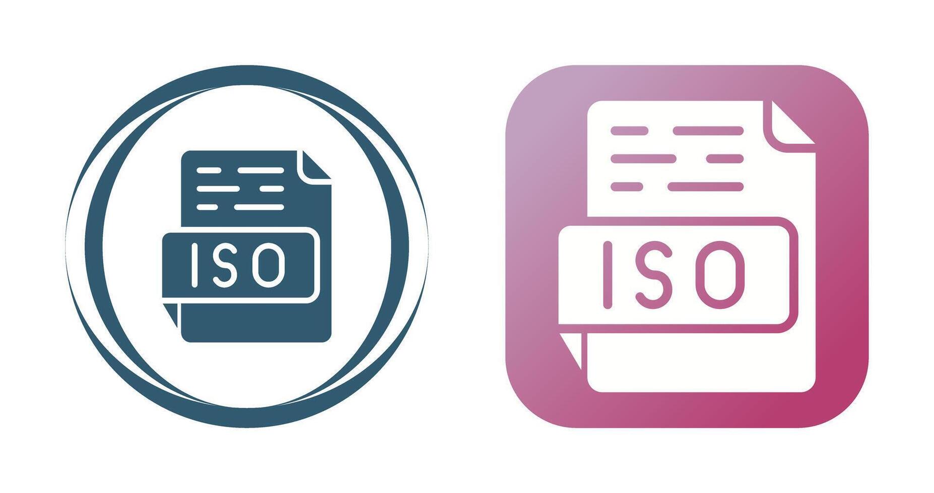 ISO Vector Icon