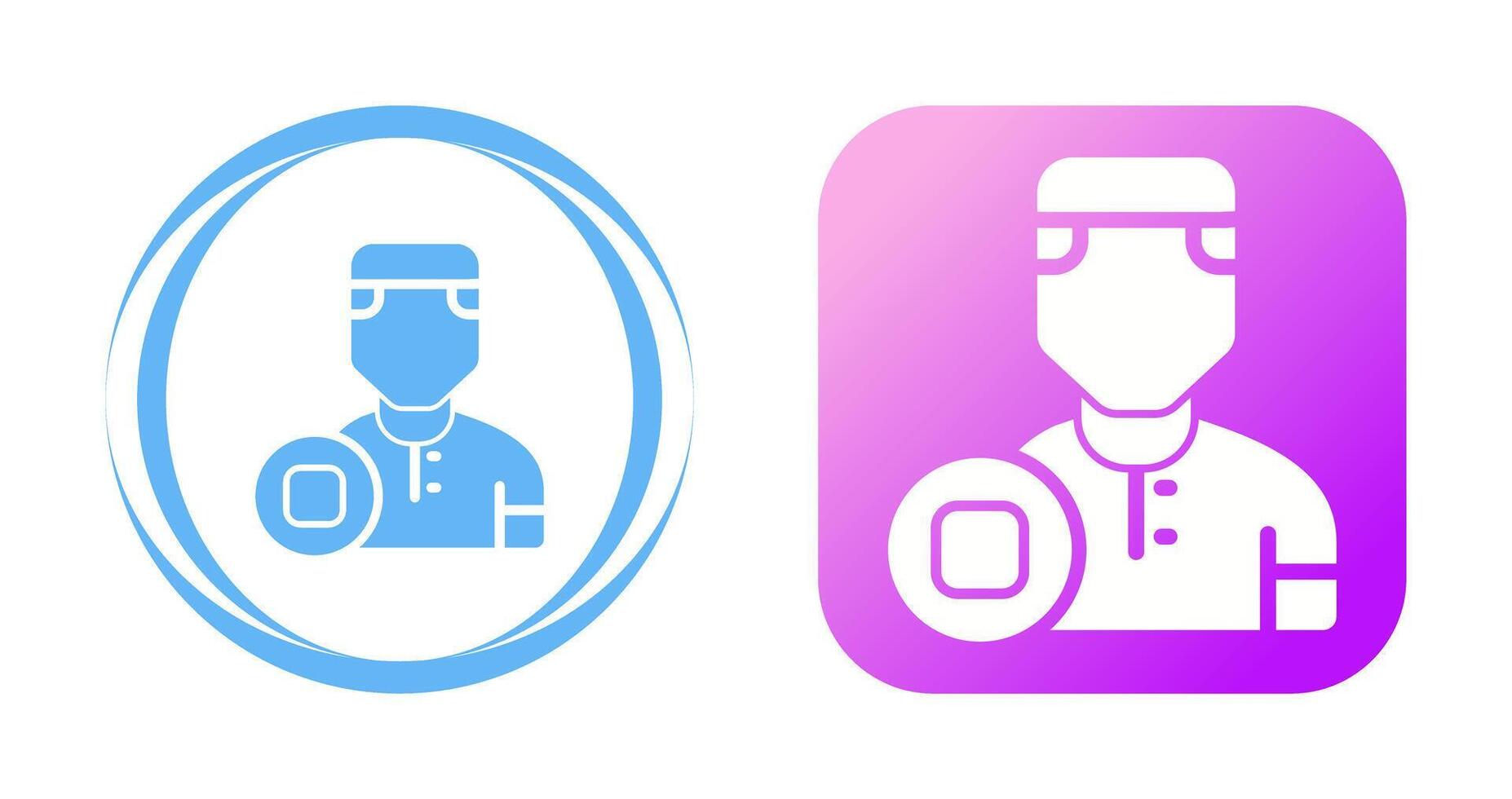 User Stop Vector Icon