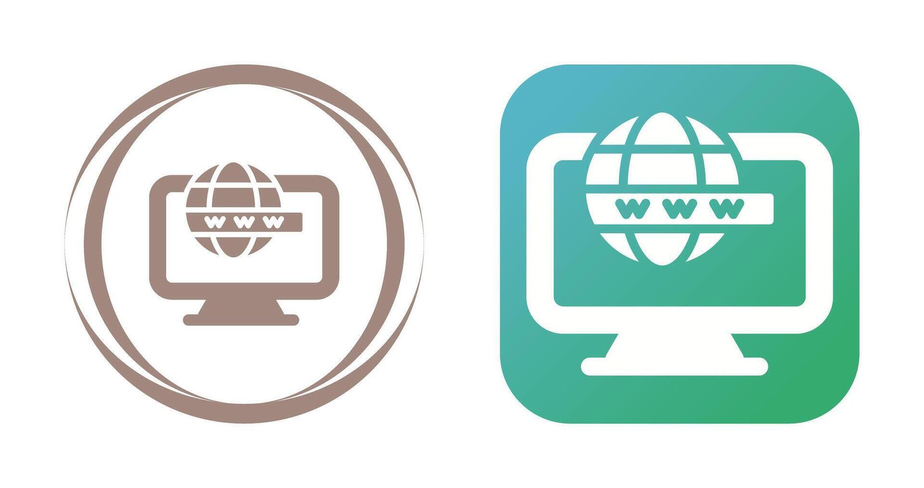 Computer Vector Icon