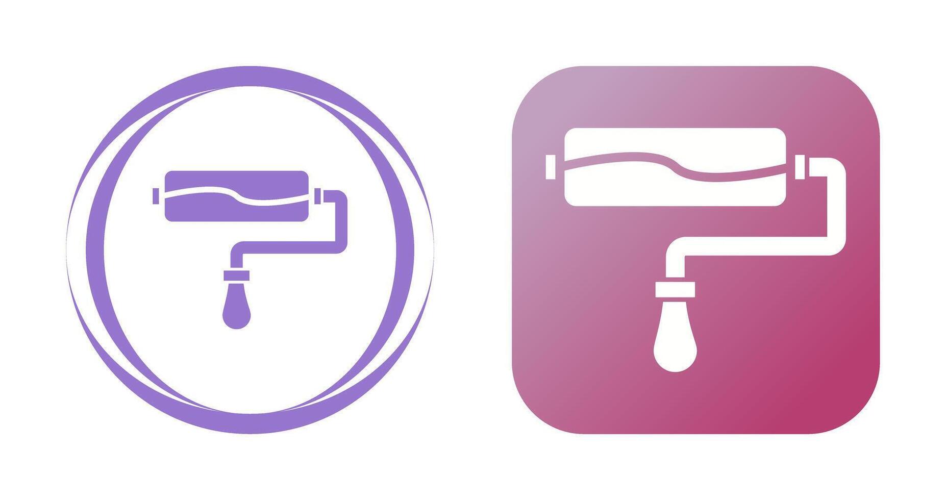 Paint Roller Vector Icon