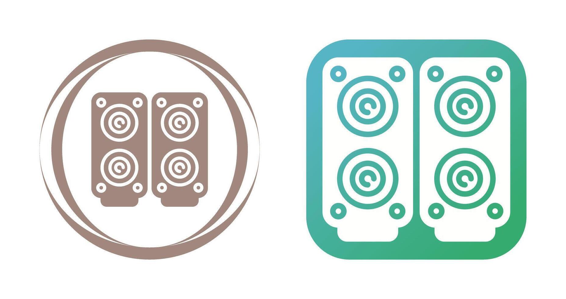 Speakers Vector Icon