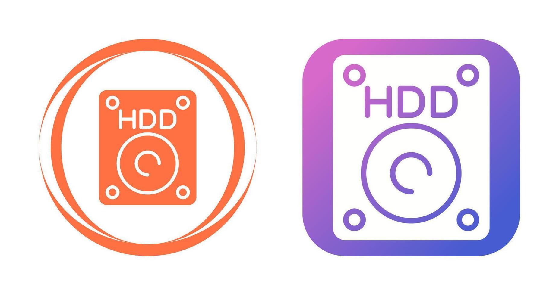 Hdd Vector Icon