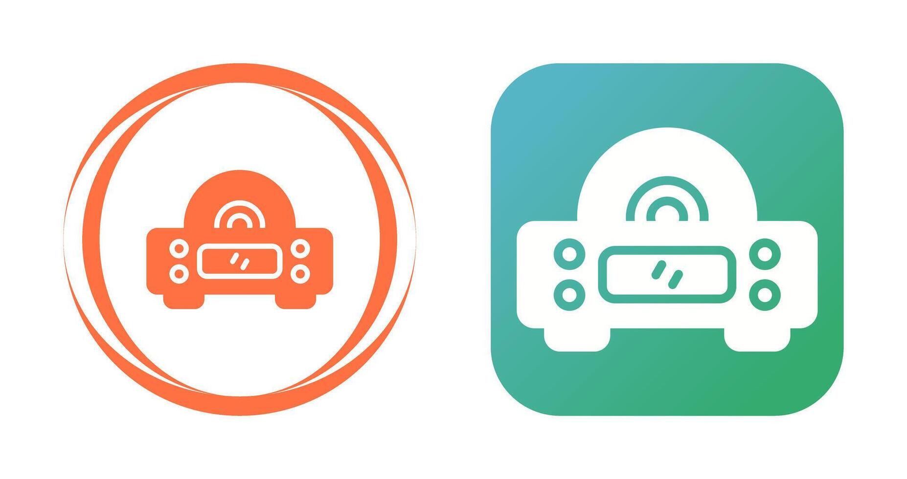 Cd Player Vector Icon