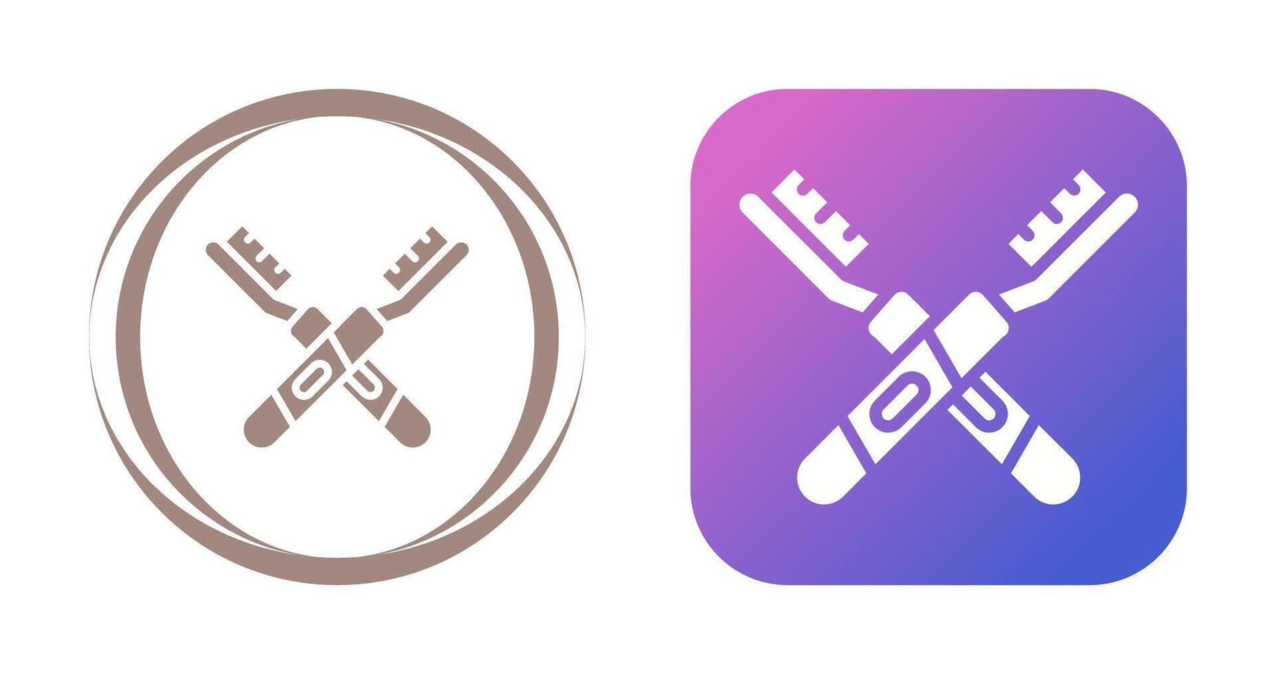Electric Toothbrush Vector Icon
