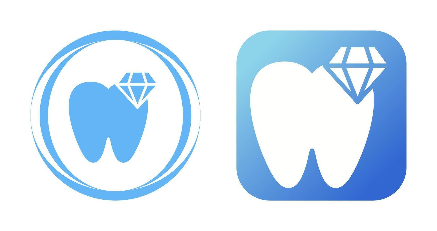 White Teeth Vector Icon