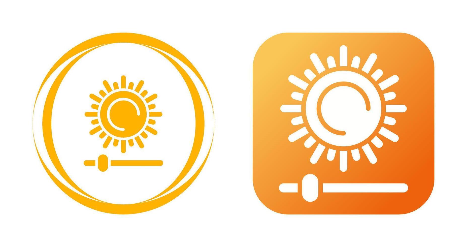 Brightness And Contrast Vector Icon