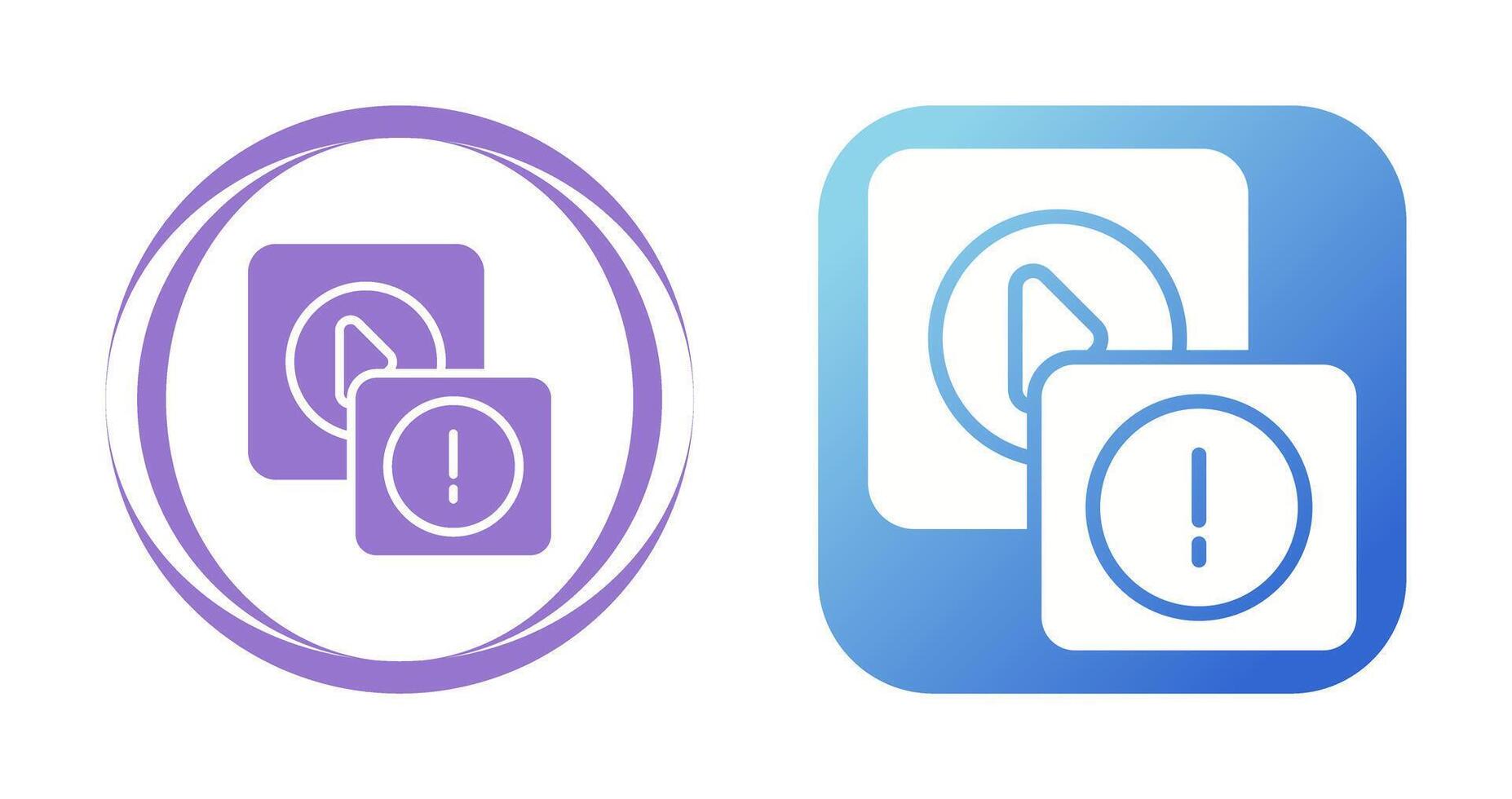 Error Vector Icon
