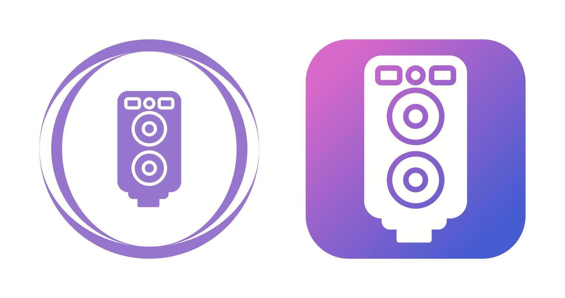 Sound System Vector Icon