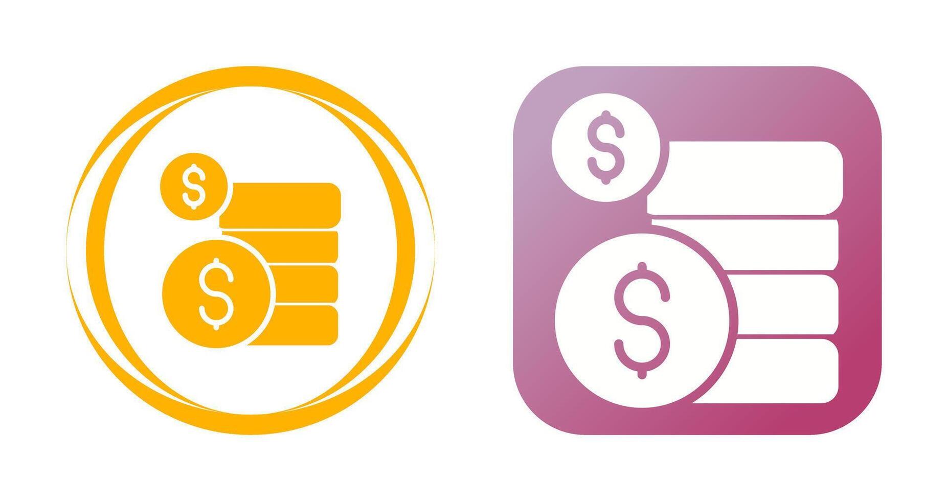 Coins Vector Icon
