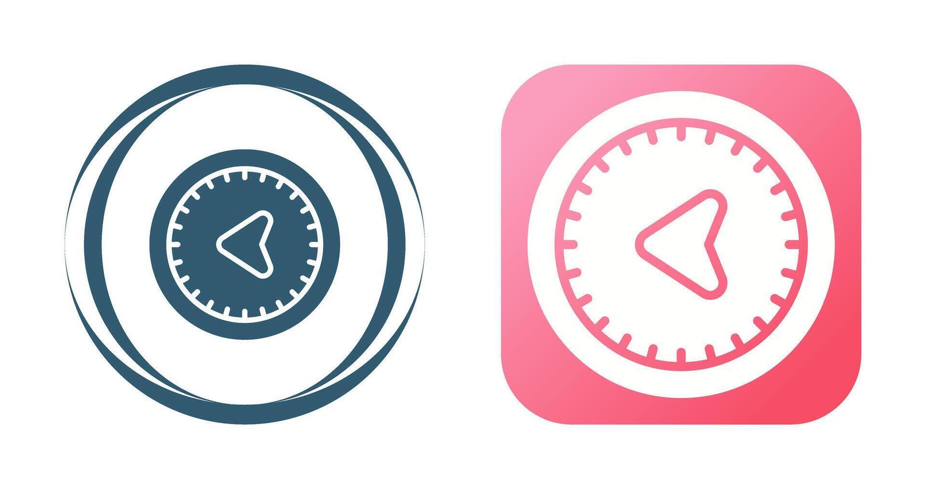 West Vector Icon