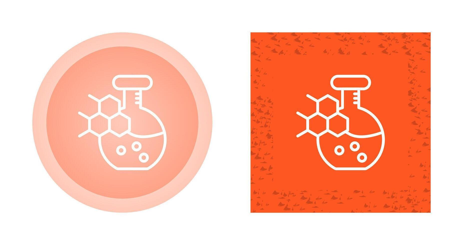 química conjunto vector icono