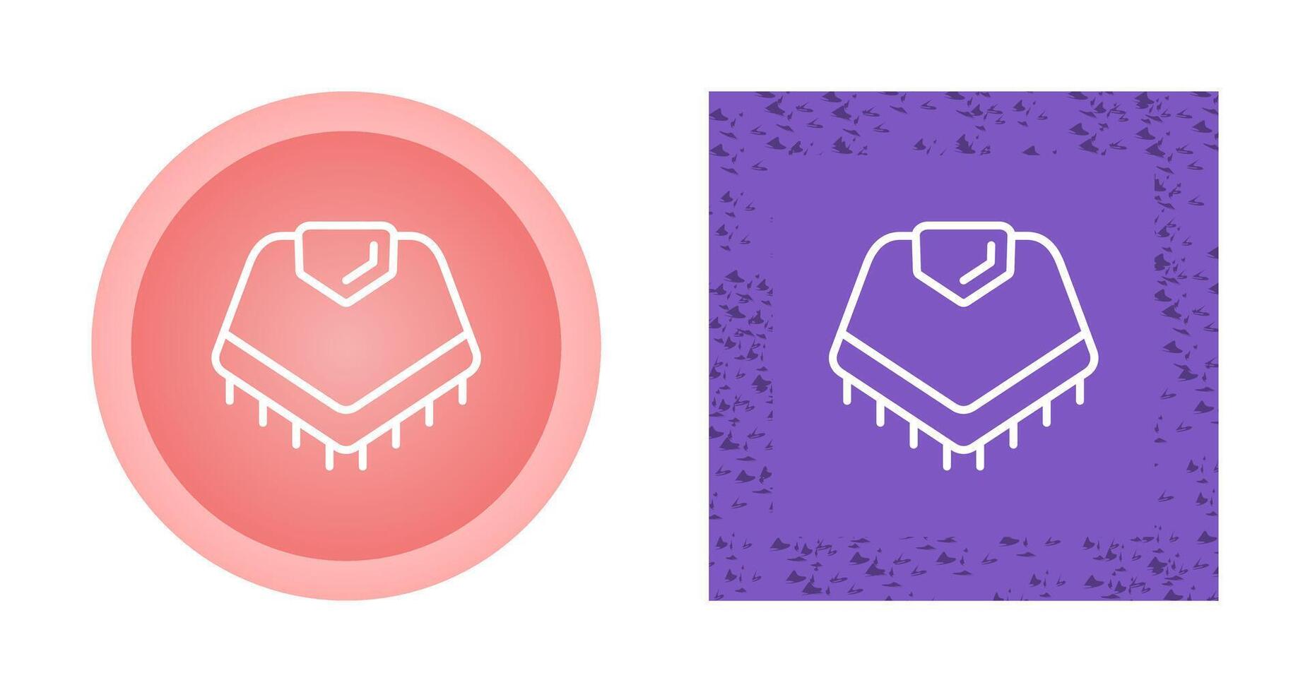 Poncho Vector Icon