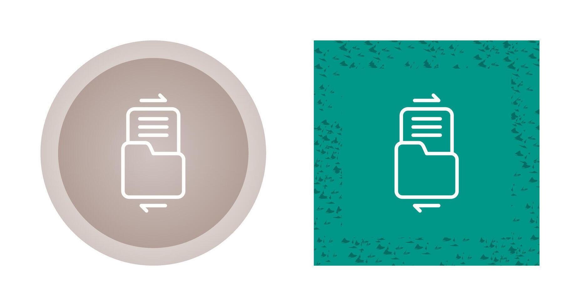 File Sharing Vector Icon