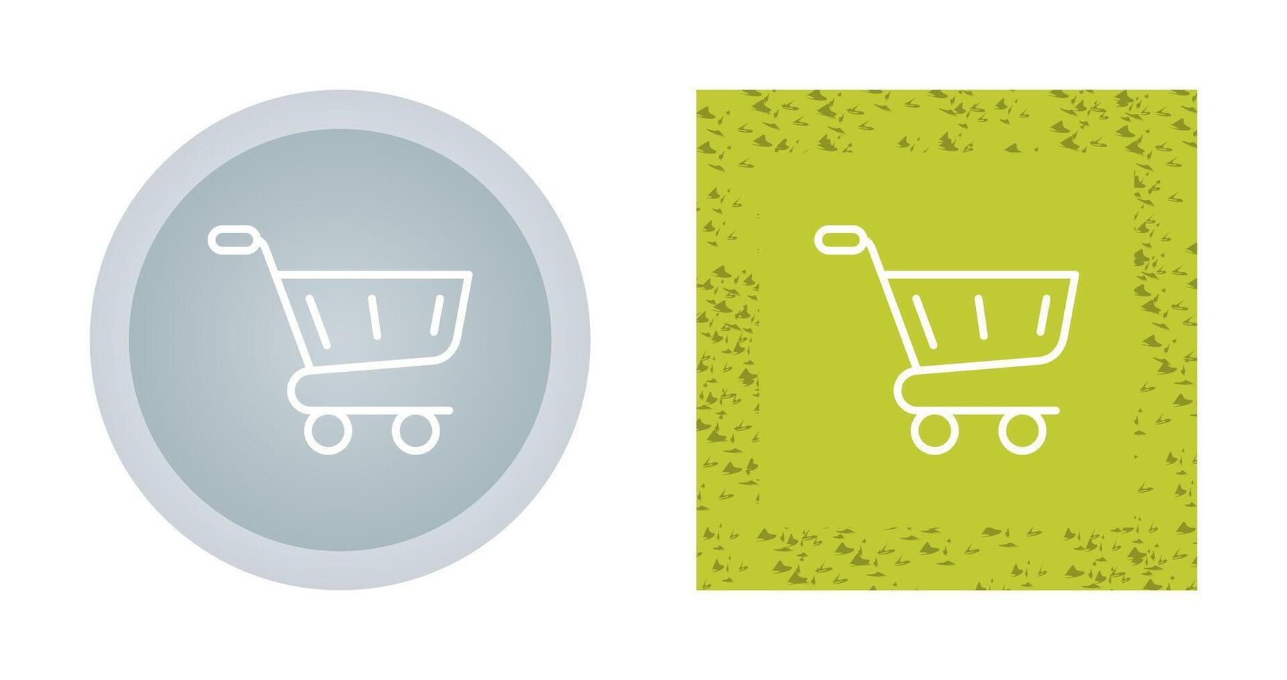 icono de vector de carrito de compras