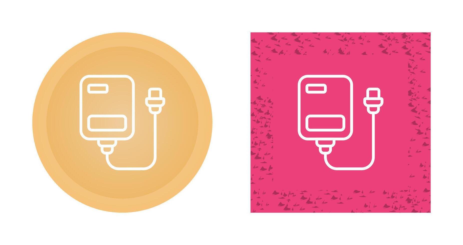 External Hard Drive Vector Icon