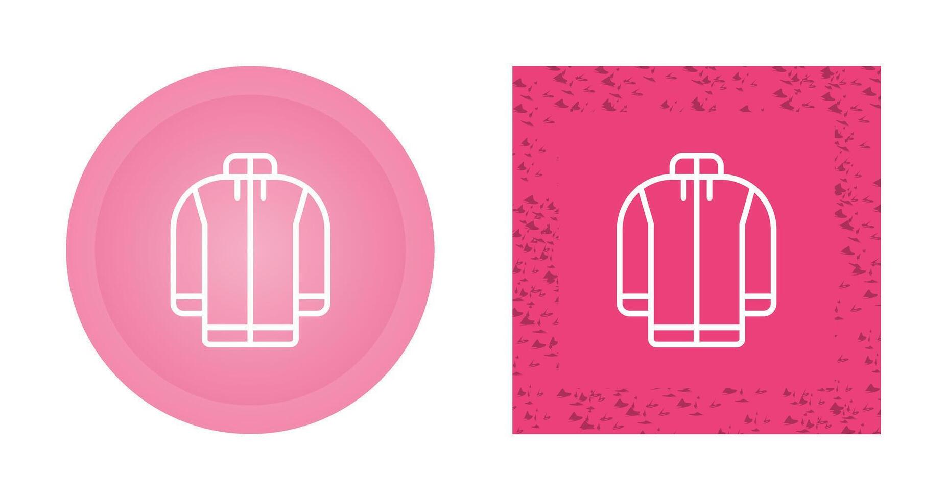 Fleece jacket Vector Icon