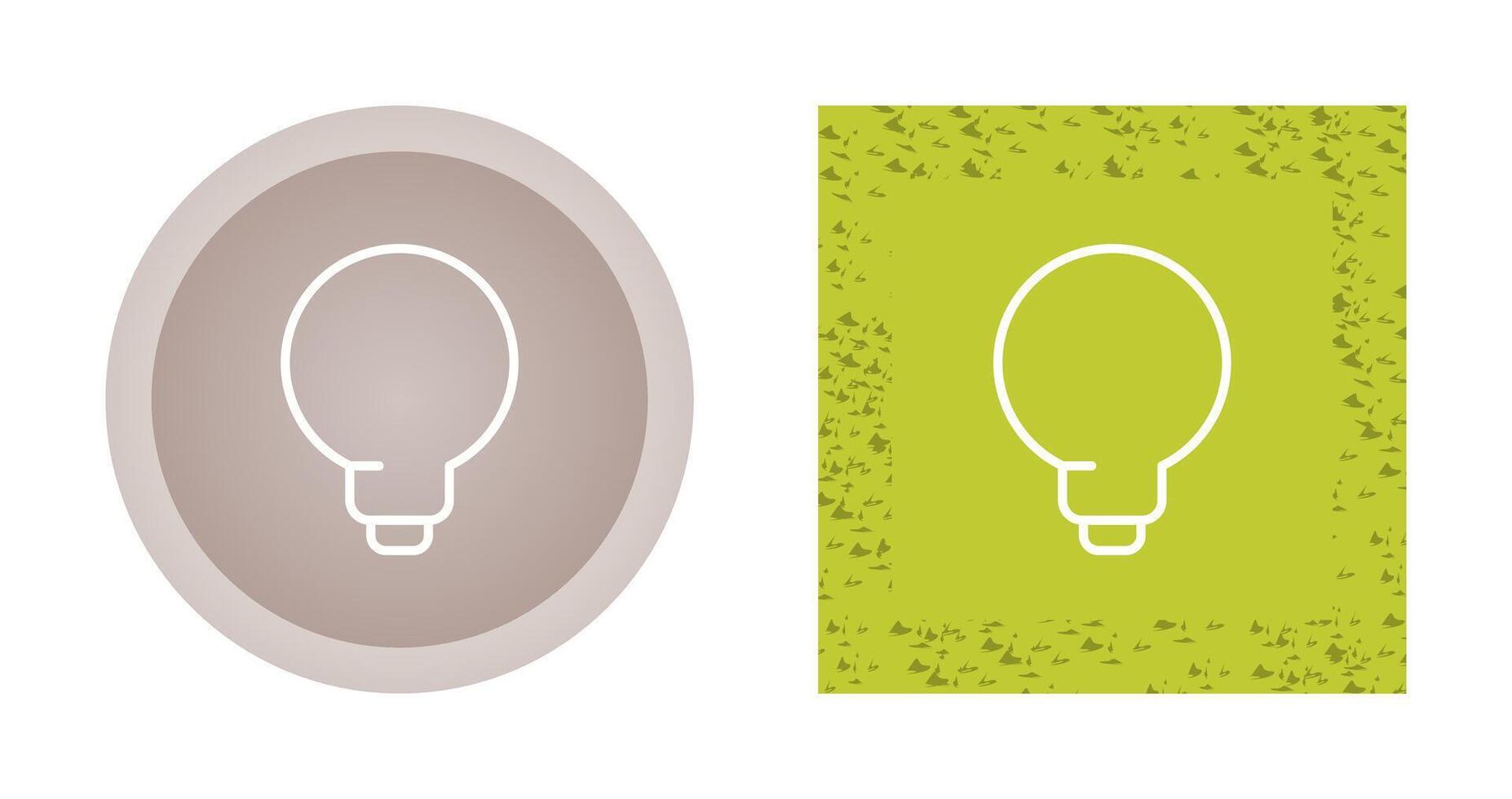 Lightbulb Vector Icon