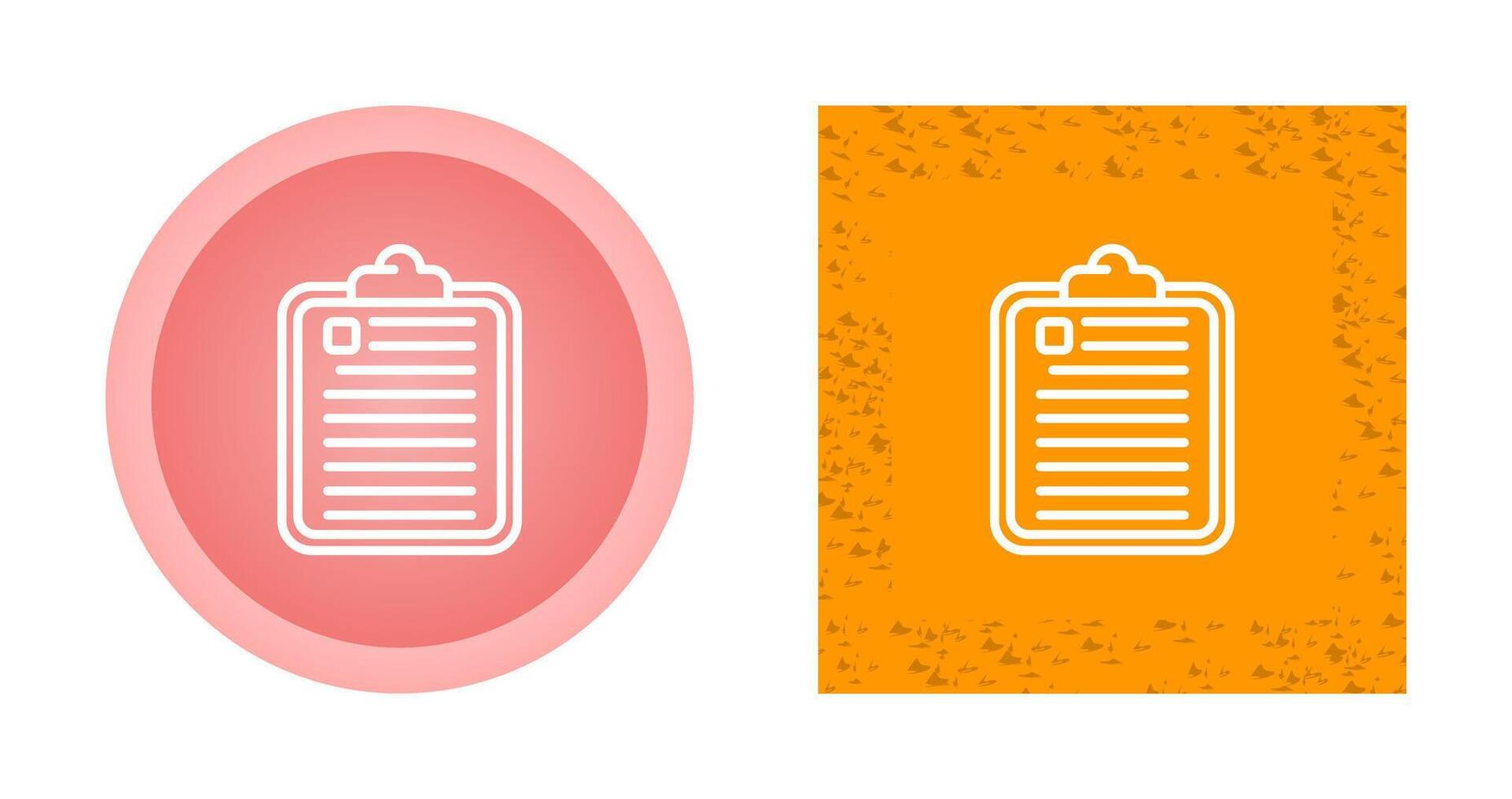 Clipboard Vector Icon
