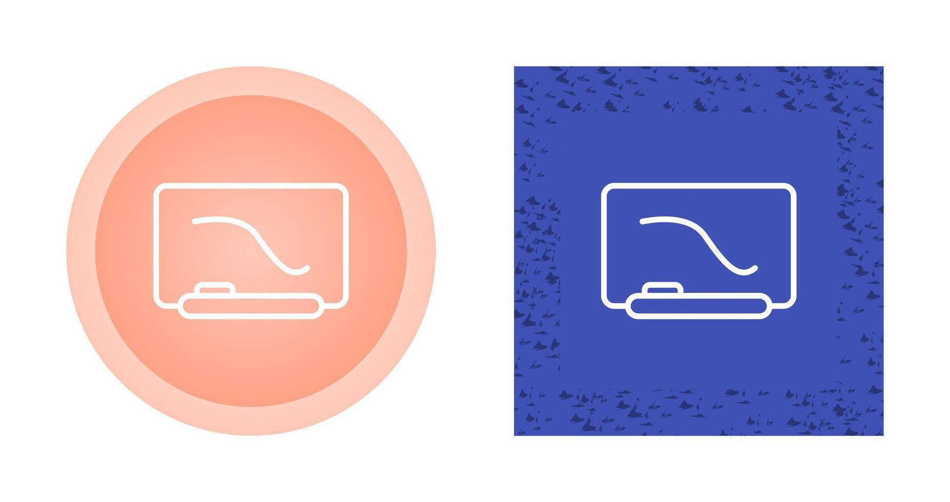 Interactive Whiteboard Vector Icon