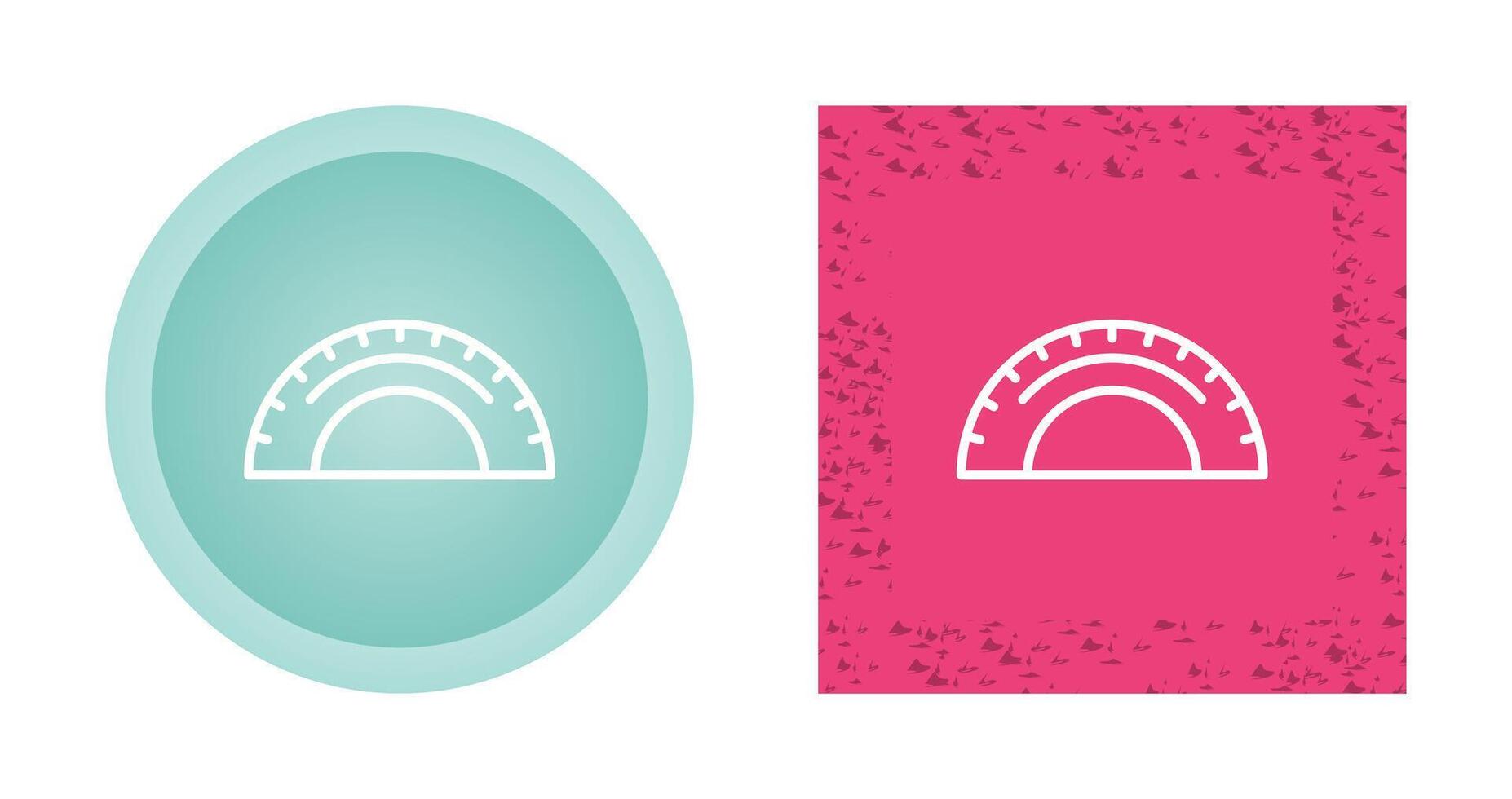 Protractor Vector Icon