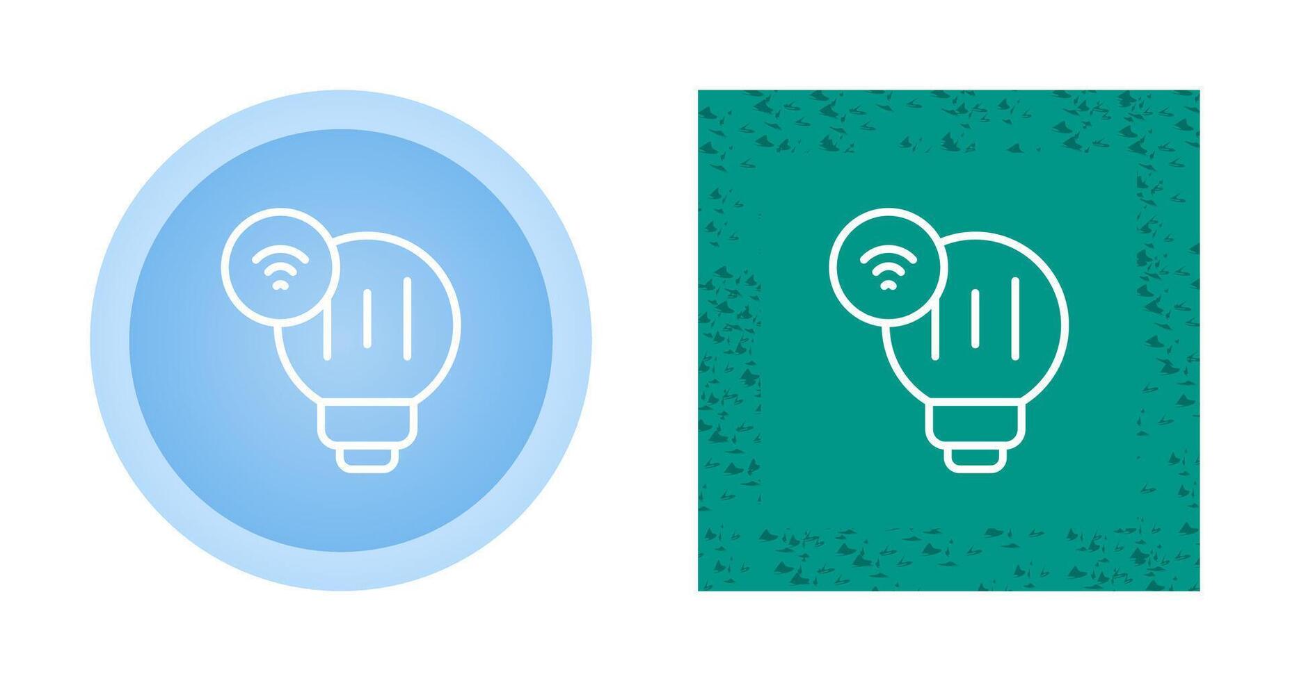 Smart Bulb Vector Icon