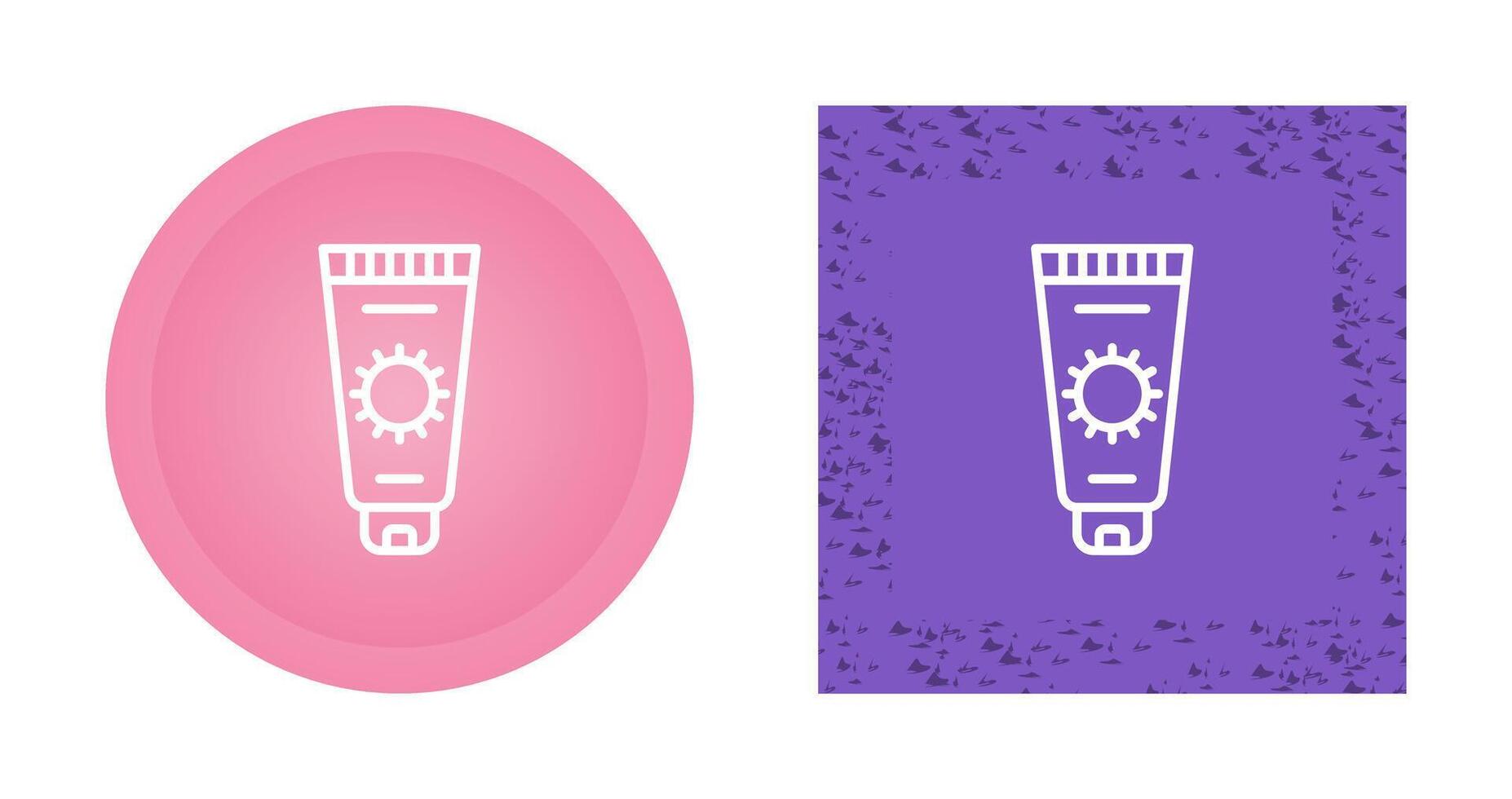 Sunscreen Vector Icon