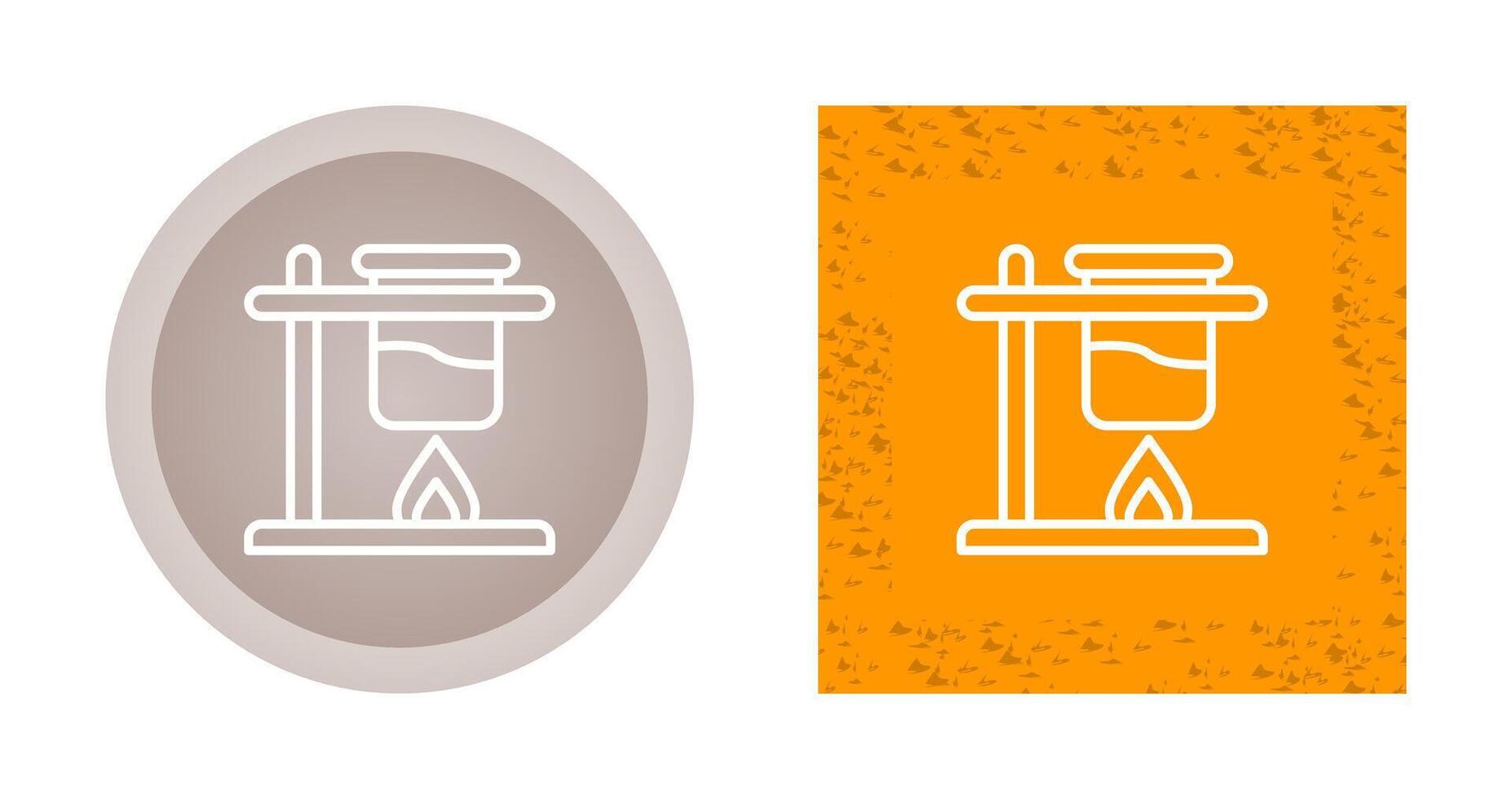 Bunsen Burner Vector Icon