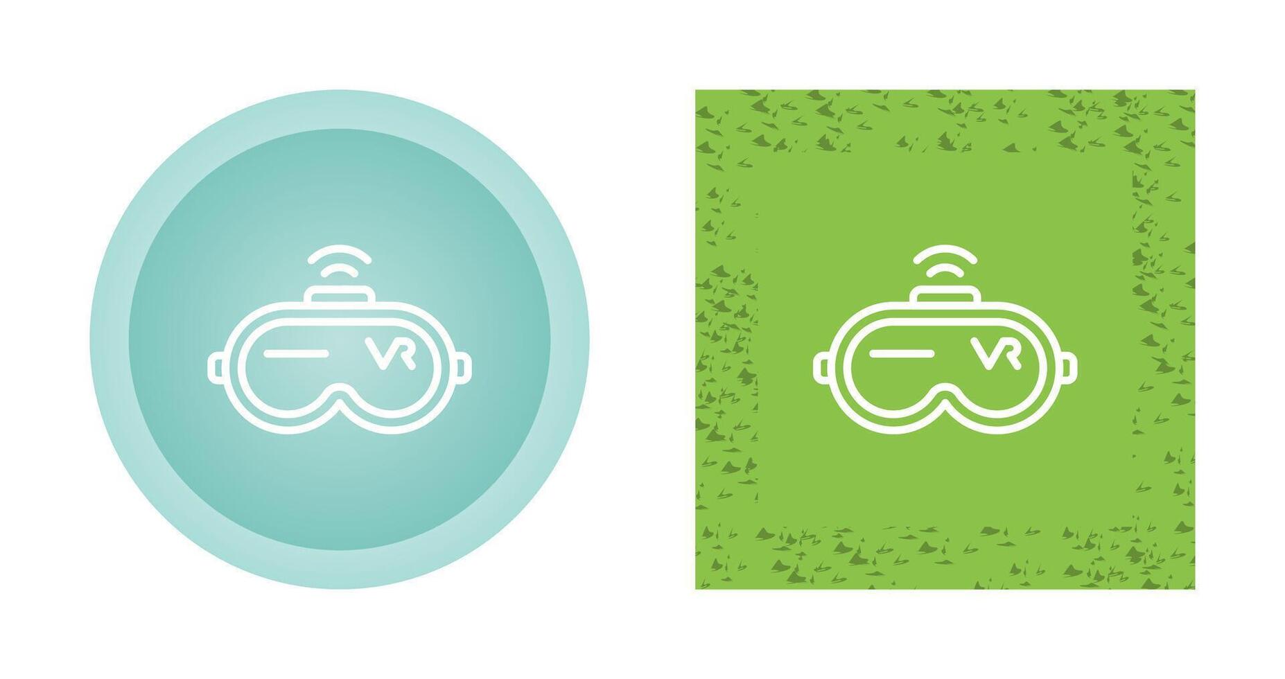 Virtual Reality Headset Vector Icon