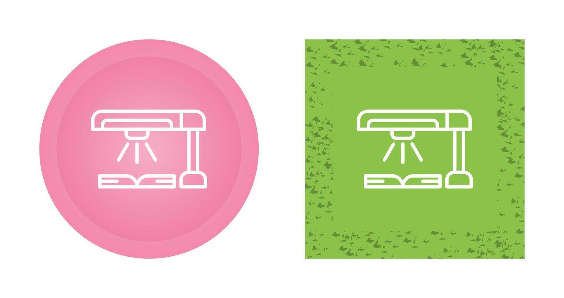 Book Scanner Vector Icon