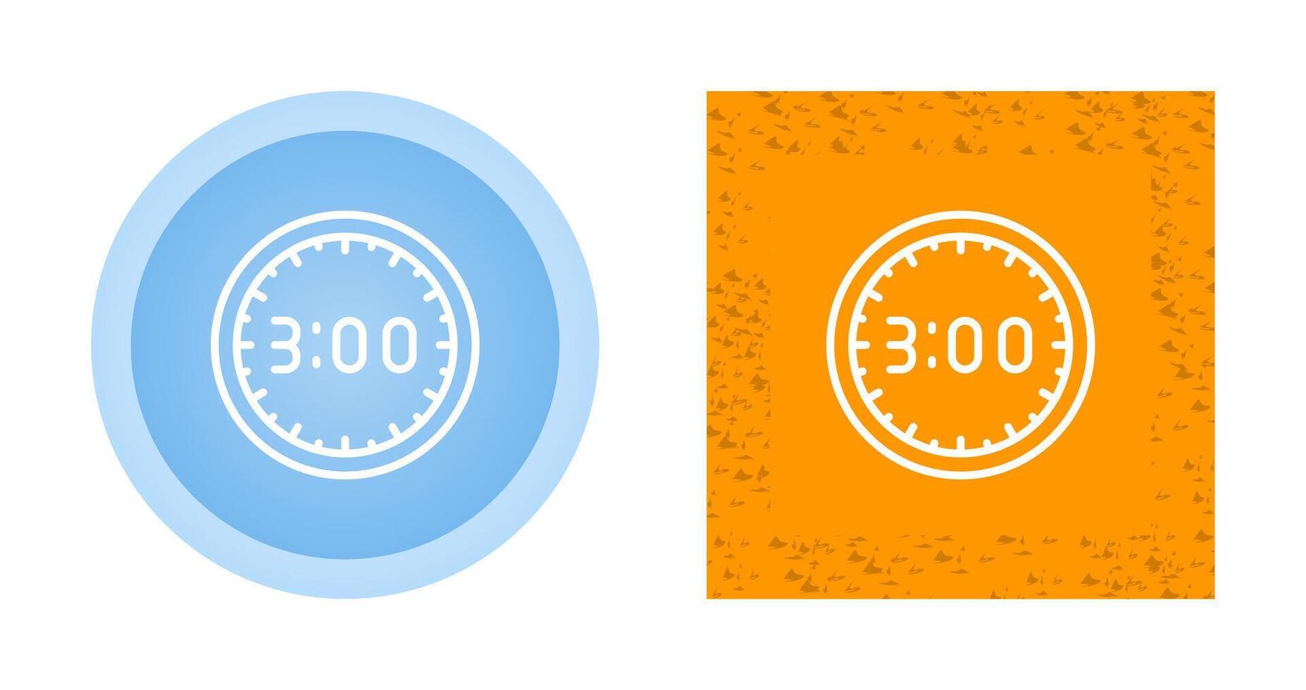 icono de vector de reloj