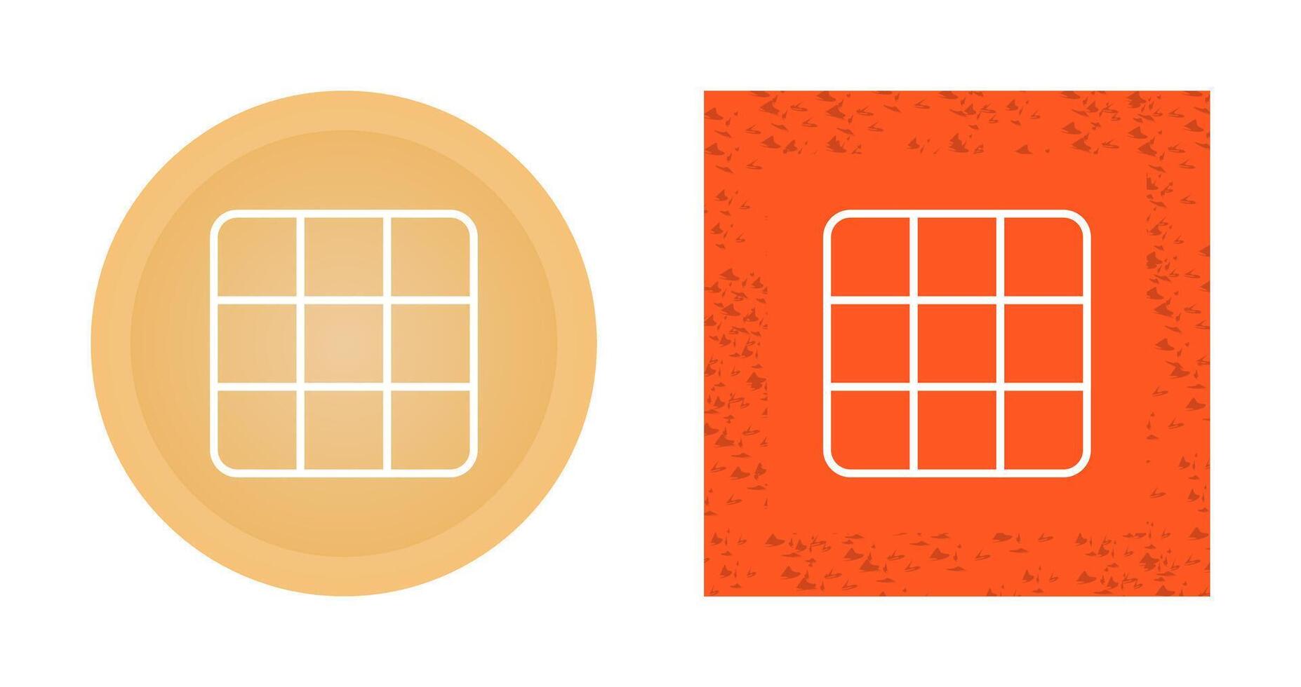 Rubik's cube Vector Icon